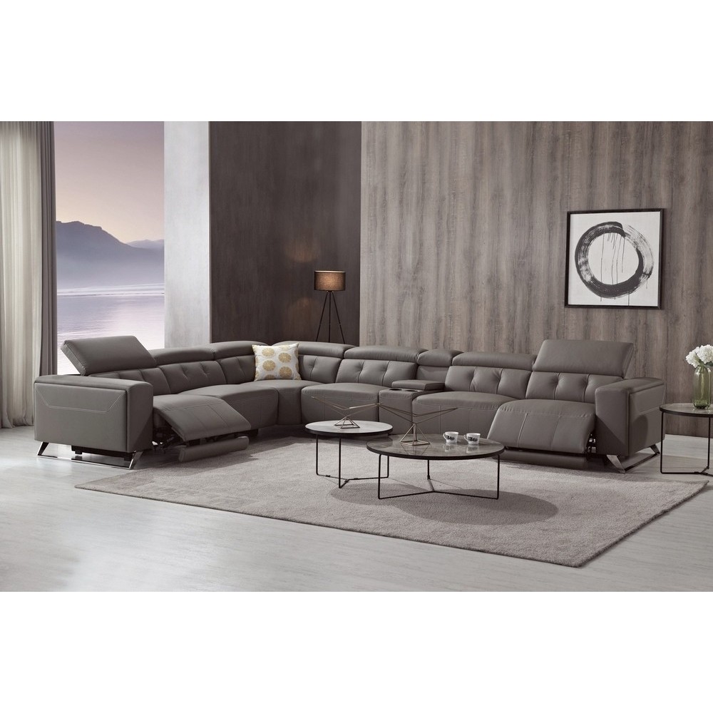 2eme paiement commande: Canapé d'angle avec 2 relax électriques en cuir de buffle italien de luxe, 8 places MONACO, angle gauche 2eme paiement commande: Canapé d'angle avec 2 relax électriques en cuir de buffle italien de luxe, 8 places MONACO, angle gauche