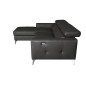 - Canapé d'angle en cuir italien de luxe 5 places BOTERO, avec relax électrique, chocolat, angle gauche - Canapé d'angle en cuir italien de luxe 5 places BOTERO, avec relax électrique, chocolat, angle gauche