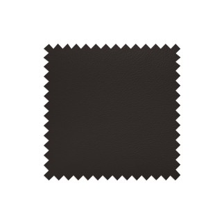 Canapé d'angle convertible en cuir italien de luxe 5/6 places TONY, avec coffre, chocolat, angle droit