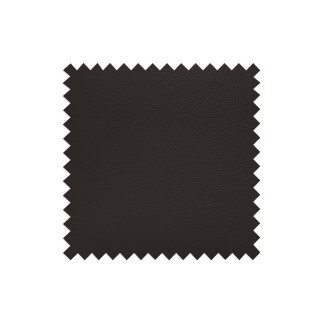 Canapé d'angle convertible en cuir italien de luxe 5/6 places TONY, avec coffre, chocolat, angle gauche