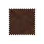 Canapé d'angle en 100% TOUT cuir italien de prestige 6/7 places SPENCER, chocolat, angle droit Canapé d'angle en 100% TOUT cuir italien de prestige 6/7 places SPENCER, chocolat, angle droit