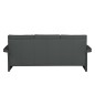 Ensemble Canapé 3 places et 2 places en 100% tout cuir italien vachette COMO, gris foncé Ensemble Canapé 3 places et 2 places en 100% tout cuir italien vachette COMO, gris foncé