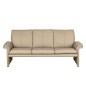 Ensemble Canapé 3 places et 2 places en 100% tout cuir italien vachette COMO, beige