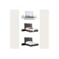 Lit en cuir italien de luxe DODO, blanc, 140x190 Lit en cuir italien de luxe DODO, blanc, 140x190