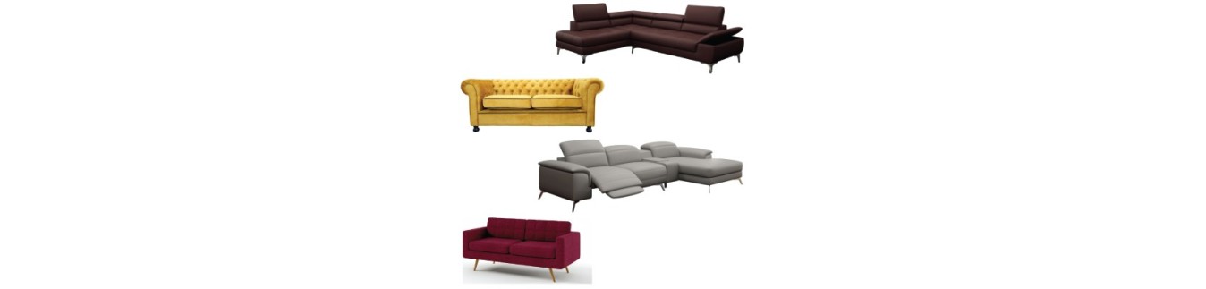 canapé cuir, canapé en stock, Mobilier Privé, marque de mobilier design Mobilier Privé, mobilier prive