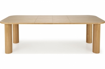 table extensible (160 à 240) rectangulaire en chêne naturel, elefi