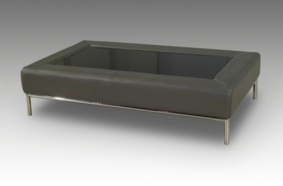 table basse design conti, gris foncé