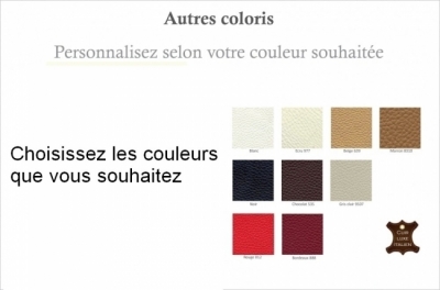 2eme paiement acompte de la commande : canapé 3 places en cuir italien vachette candide gris foncé et gris clair, total de la commande : 1418 euros