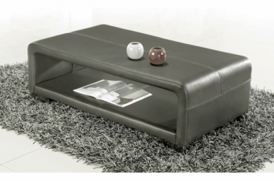 table basse design vera, gris foncé