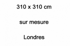 commande sur mesure: canapé d'angle en cuir buffle italien de luxe londres blanc (pas blanc neige) sur mesure, 310x310 cm, en 4x sans frais par cb, total 2248 €, acompte 500 €