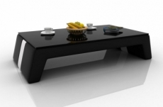table basse design siara, noir