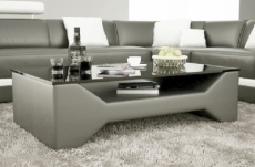 table basse design cosy, gris foncé