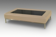 table basse design conti, beige