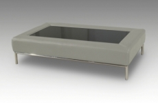 table basse design conti, gris clair