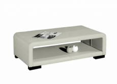 table basse design italien vera, blanc