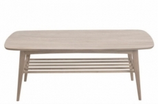 table basse wandy, plateau en bois pigmenté clair