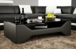 table basse design cosy, noire