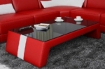 table basse design siara, rouge