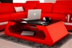 table basse design alma, rouge