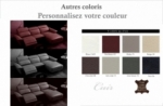 canapé d'angle en cuir buffle italien de luxe 6/7 places lorenzo, couleur personnalisée, angle droit