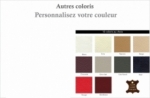 chevet de belle qualité dory, couleur personnalisée