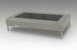 table basse design conti, gris clair