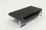 table basse design perle, gris foncé