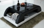 table basse design valina, noir et blanc