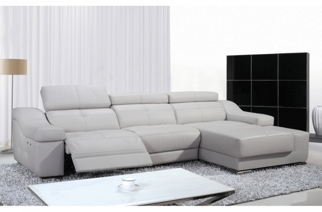 canapé d'angle double relax en cuir de buffle italien de luxe 5 places birelax, blanc cassé, angle droit. canapé d'angle double relax en cuir de buffle italien de luxe 5 places birelax, blanc cassé, angle droit.