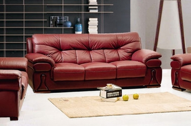 canapé cambridge 3 places en 100% tout cuir haut de gamme italien, bordeaux, en stock livraison sous 7 jours