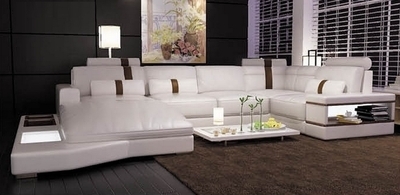 acompte du canapé d'angle monceau en cuir haut de gamme italien vachette vénésetti cuir prestige luxe gris foncé n°628 blanc n°781 angle idem photo  pour mme cruveilher  aurore, total 2399 €