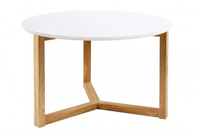 table basse oscarine, plateau en bois laqué