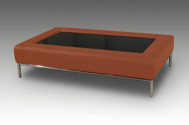 table basse design conti, marron