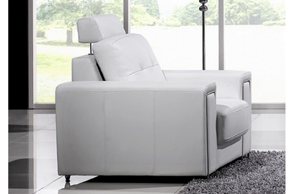 Fauteuil une place en cuir prestige luxe haut de gamme italien matignon